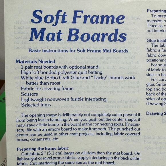 3 Vintage Yours Truly Soft Frame Mat Boards New In Package 8 x 10 Rectangle - Picture 3 of 8
